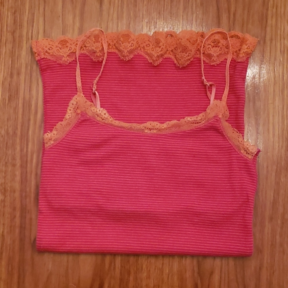 Laced tank top
